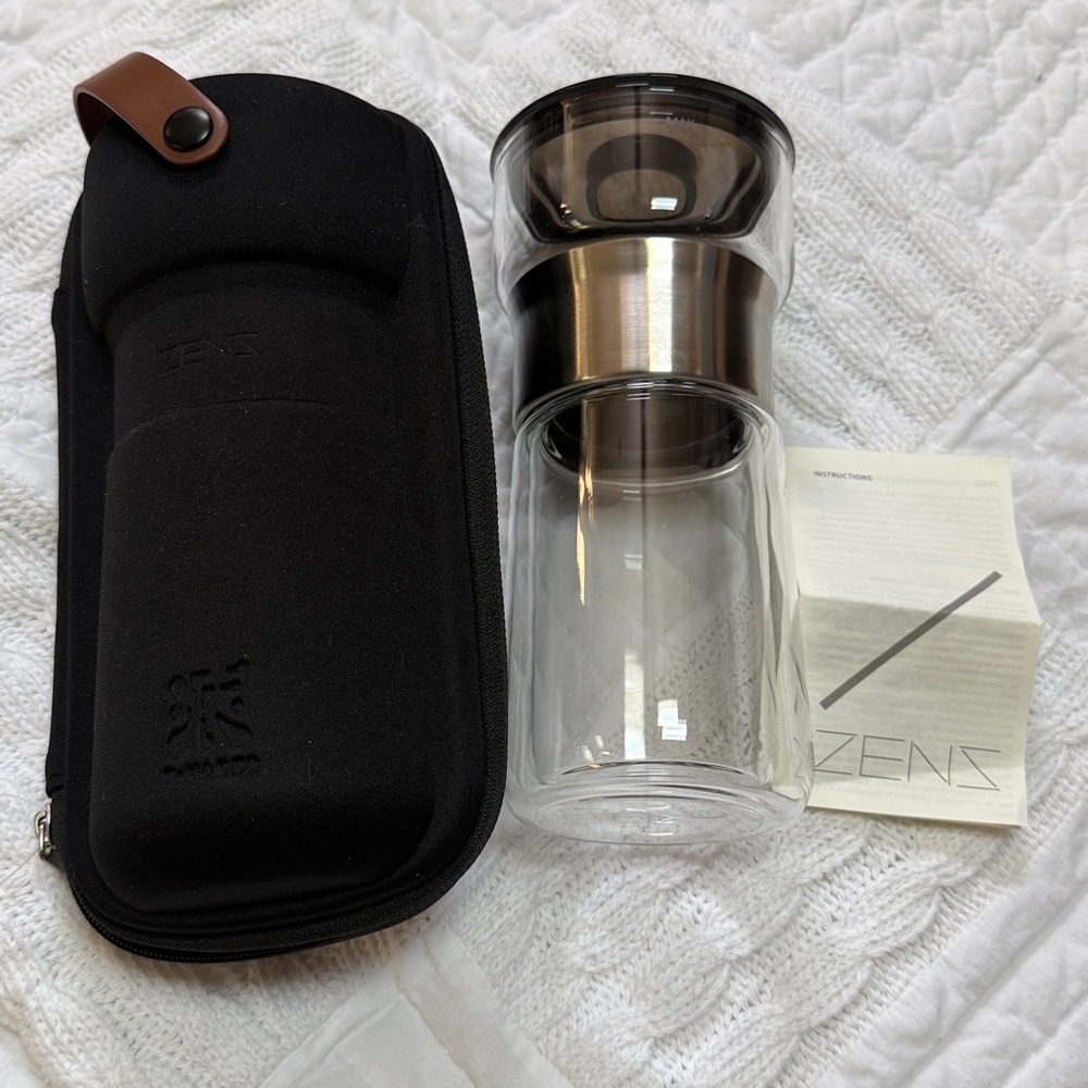 ZENZ Living Glass Tea Infuser with Case - Picture 10 of 10